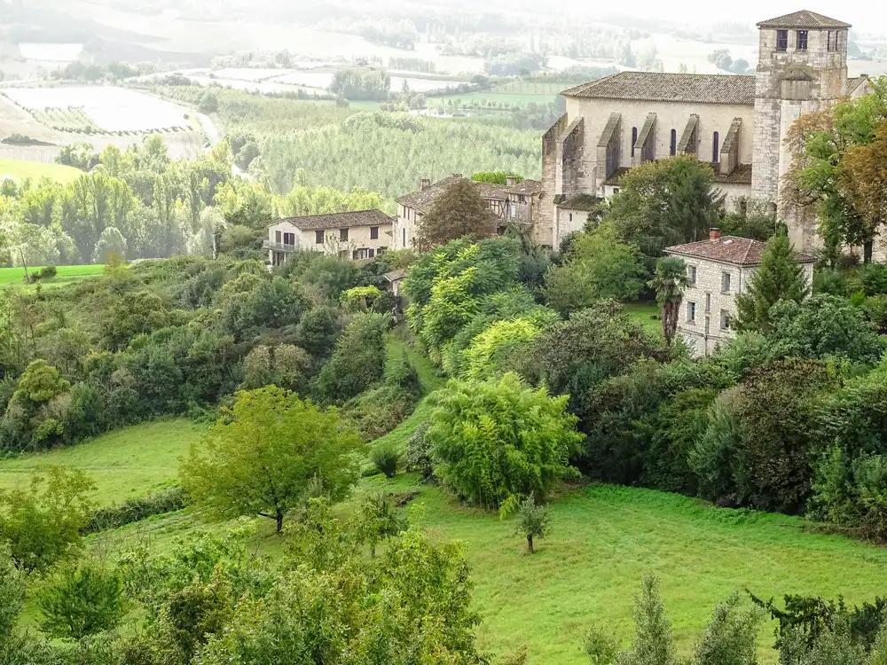 eglise montpezat de quercy